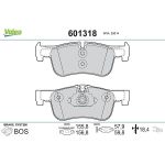 Valeo 601318 Bremsbelagsatz, Scheibenbremse Valeo 601318 Bremsbelagsatz, Scheibenbremse