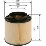 BOSCH F 026 400 394 Luftfilter BOSCH F 026 400 394 Luftfilter