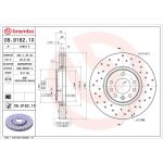 Brembo 09.9162.1X Bremsscheibe XTRA LINE Brembo 09.9162.1X Bremsscheibe XTRA LINE
