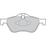 Valeo 598413 Bremsbelagsatz, Scheibenbremse