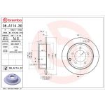 Bremsscheibe 08.A114.31 Bremsscheibe 08.A114.31
