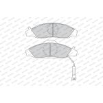 Ferodo FDB1156 Bremsbelagsatz, Scheibenbremse PREMIER ECO FRICTION Ferodo FDB1156 Bremsbelagsatz, Scheibenbremse PREMIER ECO FRICTION