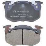 Metzger 1170176 Bremsbelagsatz, Scheibenbremse Metzger 1170176 Bremsbelagsatz, Scheibenbremse