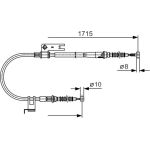 BOSCH 1 987 477 916 Seilzug, Feststellbremse
