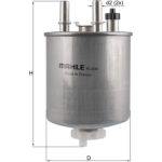 Kraftstofffilter KL 834 Kraftstofffilter KL 834