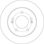 Bremsscheibe DF6144 Bremsscheibe DF6144