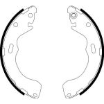 Hella 8DB 355 002-661 Bremsbackensatz Hella 8DB 355 002-661 Bremsbackensatz
