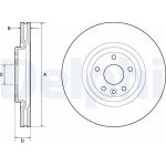 Delphi BG9166C Bremsscheibe Delphi BG9166C Bremsscheibe