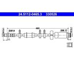 ATE 24.5112-0465.3 Bremsschlauch ATE 24.5112-0465.3 Bremsschlauch