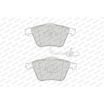 Ferodo FDB1629 Bremsbelagsatz, Scheibenbremse PREMIER ECO FRICTION Ferodo FDB1629 Bremsbelagsatz, Scheibenbremse PREMIER ECO FRICTION