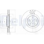 Delphi BG9072C Bremsscheibe Delphi BG9072C Bremsscheibe