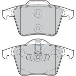Valeo 598829 Bremsbelagsatz, Scheibenbremse Valeo 598829 Bremsbelagsatz, Scheibenbremse