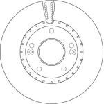Bremsscheibe DF6628 Bremsscheibe DF6628