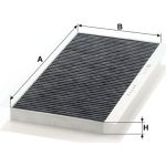 MANN-FILTER CUK 5366 Innenraumfilter, Aktivkohlefilter