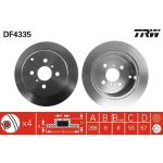 Bremsscheibe DF4335