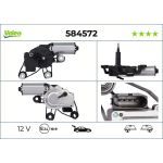 Valeo 584572 Wischermotor