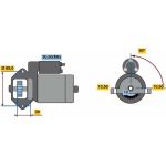 BOSCH 0 001 109 391 Starter BOSCH 0 001 109 391 Starter