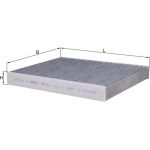 Filter, Innenraumluft LAK 153 Filter, Innenraumluft LAK 153