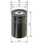 Kraftstofffilter 1 457 434 432 Kraftstofffilter 1 457 434 432