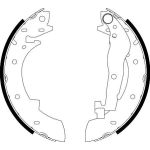 Bremsbackensatz 8DB 355 001-991 Bremsbackensatz 8DB 355 001-991