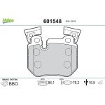 Valeo 601548 Bremsbelagsatz, Scheibenbremse Valeo 601548 Bremsbelagsatz, Scheibenbremse