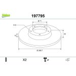 Bremsscheibe 197795
