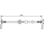 BOSCH 1 987 481 059 Bremsschlauch