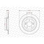 Bremsscheibe DDF2787C