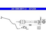 Bremsschlauch 24.1294-0011.3 Bremsschlauch 24.1294-0011.3
