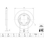 Bremsscheibe 0 986 479 H56 Bremsscheibe 0 986 479 H56