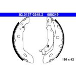 Bremsbackensatz 03.0137-0349.2