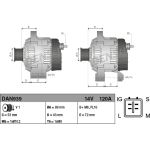 Denso DAN939 Generator Denso DAN939 Generator