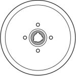 Bremstrommel DB4188