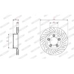 Ferodo DDF2137RC-1 Bremsscheibe PREMIER Ferodo DDF2137RC-1 Bremsscheibe PREMIER