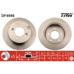 Bremsscheibe DF4946 Bremsscheibe DF4946
