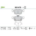 Valeo 601479 Bremsbelagsatz, Scheibenbremse Valeo 601479 Bremsbelagsatz, Scheibenbremse