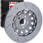 100.3368.70 Zimmermann Bremsscheibe Ø370 Formula Z gelocht 100.3368.70 Zimmermann Bremsscheibe Ø370 Formula Z gelocht