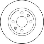 TRW DF2782 Bremsscheibe TRW DF2782 Bremsscheibe