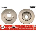 TRW DF1656 Bremsscheibe TRW DF1656 Bremsscheibe