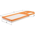 Luftfilter LX 571/1 Luftfilter LX 571/1