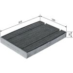 Filter, Innenraumluft 1 987 435 628 Filter, Innenraumluft 1 987 435 628