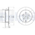 Bremsscheibe BG3822 Bremsscheibe BG3822