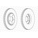 Ferodo DDF1372C Bremsscheibe PREMIER Coat+ disc Ferodo DDF1372C Bremsscheibe PREMIER Coat+ disc