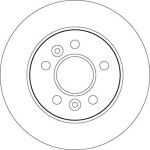 Bremsscheibe DF4546