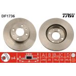 Bremsscheibe DF1736 Bremsscheibe DF1736