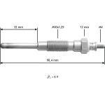 Valeo 345158 Glühkerze Valeo 345158 Glühkerze