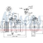 Kompressor, Klimaanlage 89607 Kompressor, Klimaanlage 89607