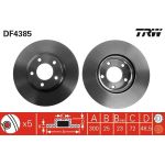 Bremsscheibe DF4385