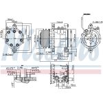 Kompressor, Klimaanlage 89691 Kompressor, Klimaanlage 89691