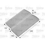 Filter, Innenraumluft 715649 Filter, Innenraumluft 715649